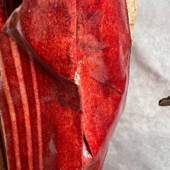 Handcrafted Paper Mache Mexican Folk Art Figurines Set Of 6 Made In Mexico READ - Picture 6 of 16